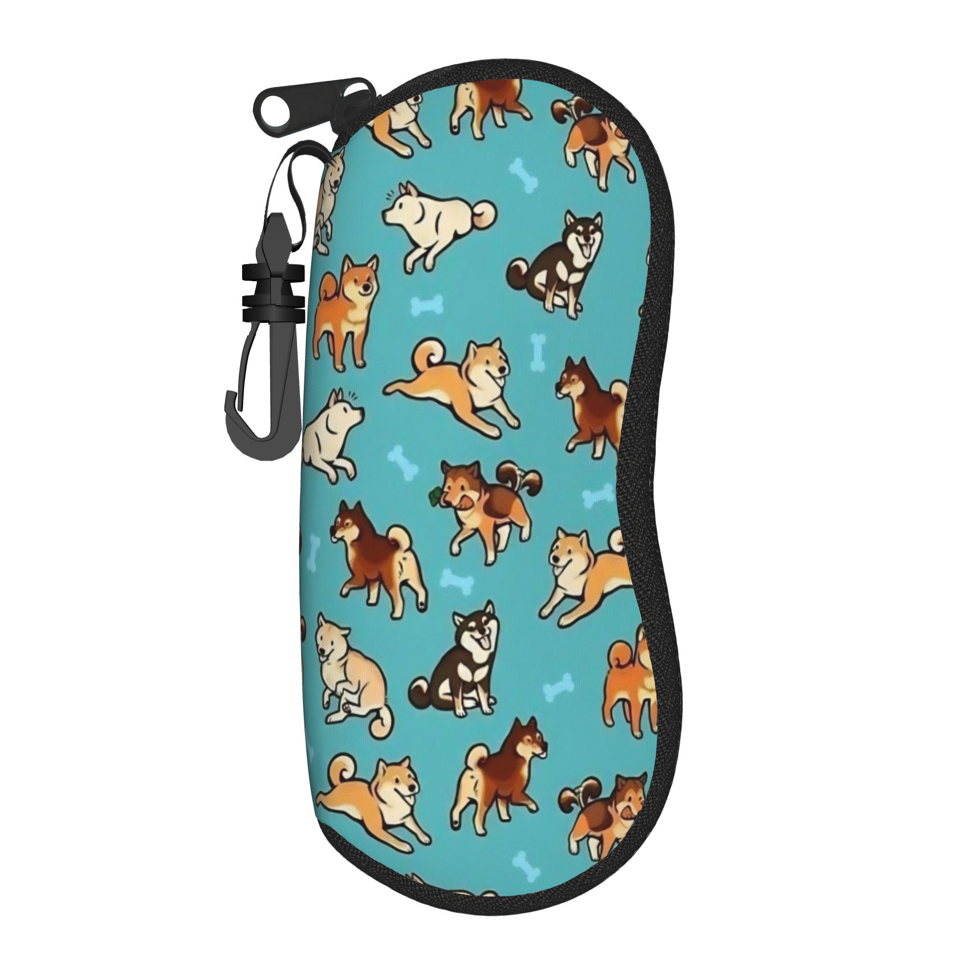 Travel Accessories Pouch For Men - حافظة نظارات بتصميم فني عتيق على