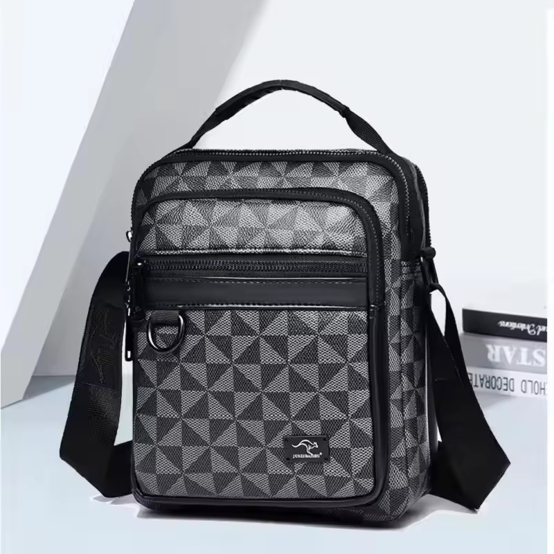 Travel Accessories Luxury - حقيبة ظهر رجالية فاخرة جديدة للأعمال،