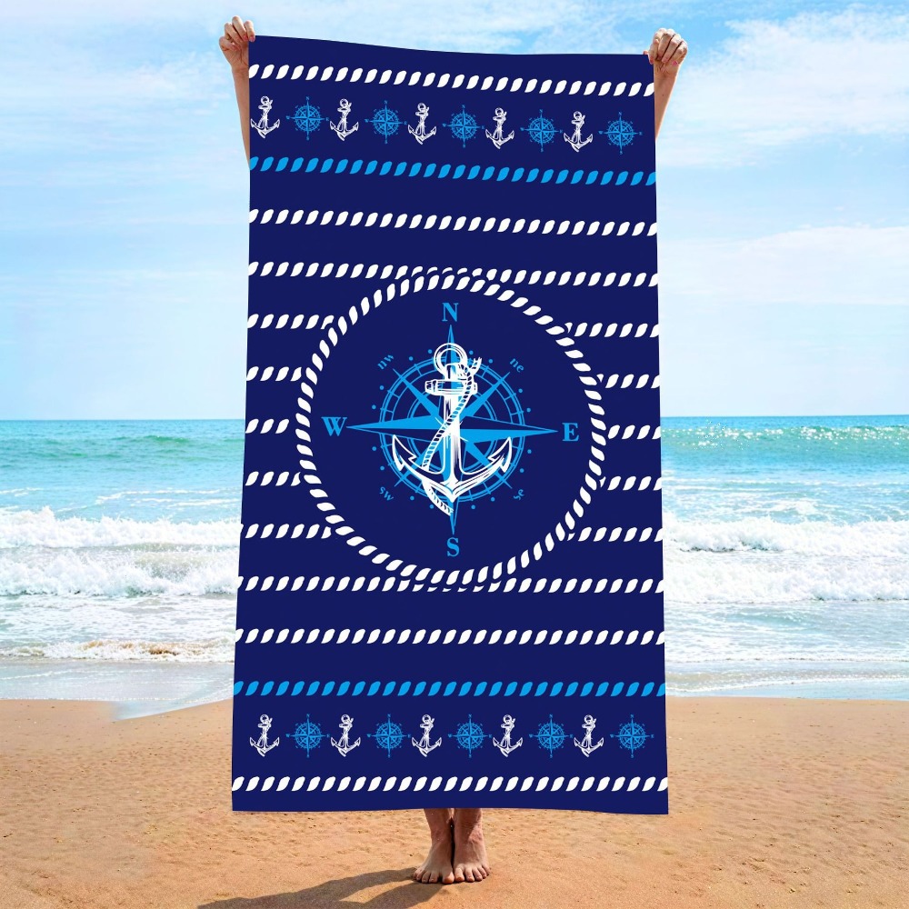 Travel Towel Quick Dry - منشفة شاطئ أنكور 70×140 سم، منشفة