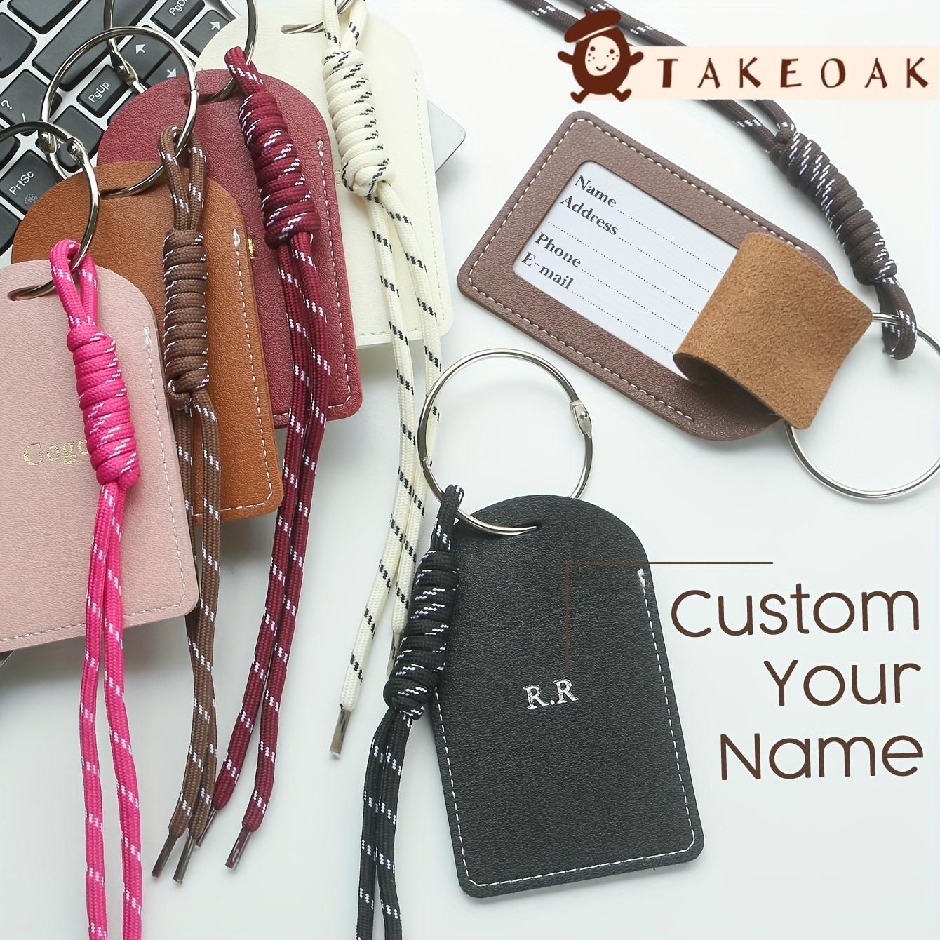 Travel Accessories For Kids - بطاقة تعريف أمتعة وحقيبة ظهر جلدية