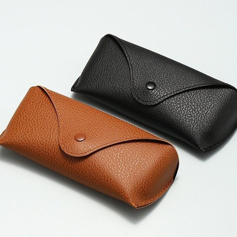 Travel Accessories Pouch For Men - حافظة نظارات من الجلد الصناعي، صغيرة