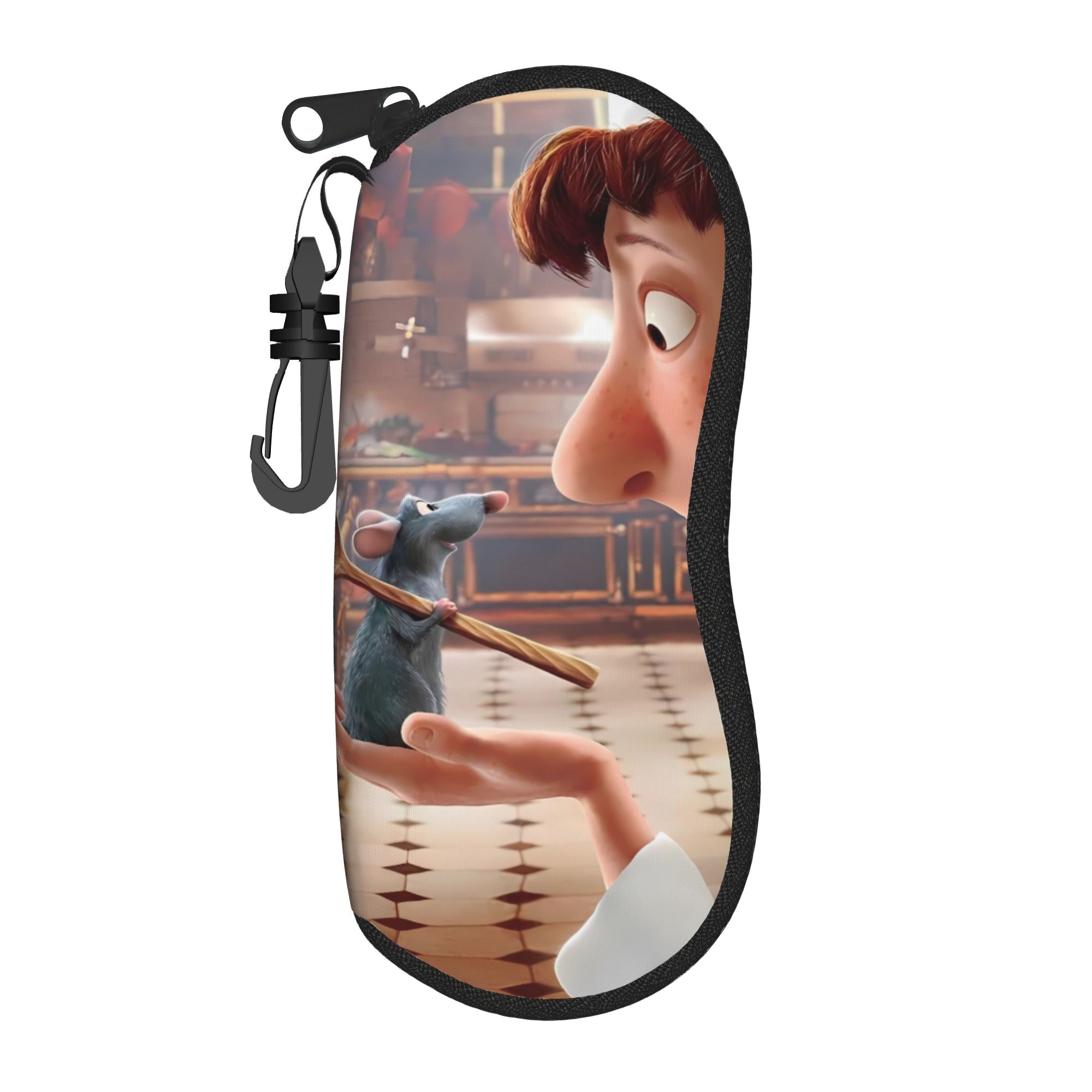 Travel Accessories Pouch For Men - حافظة نظارات لطيفة بتصميم راتاتوي للرجال
