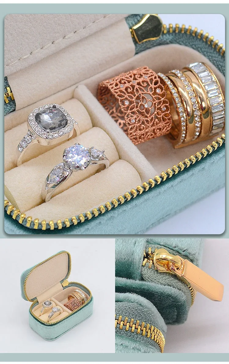 صندوق مجوهرات صغير للسفر مع سح - مراجعة Travel Jewellery & Accessories Organiser وسعره