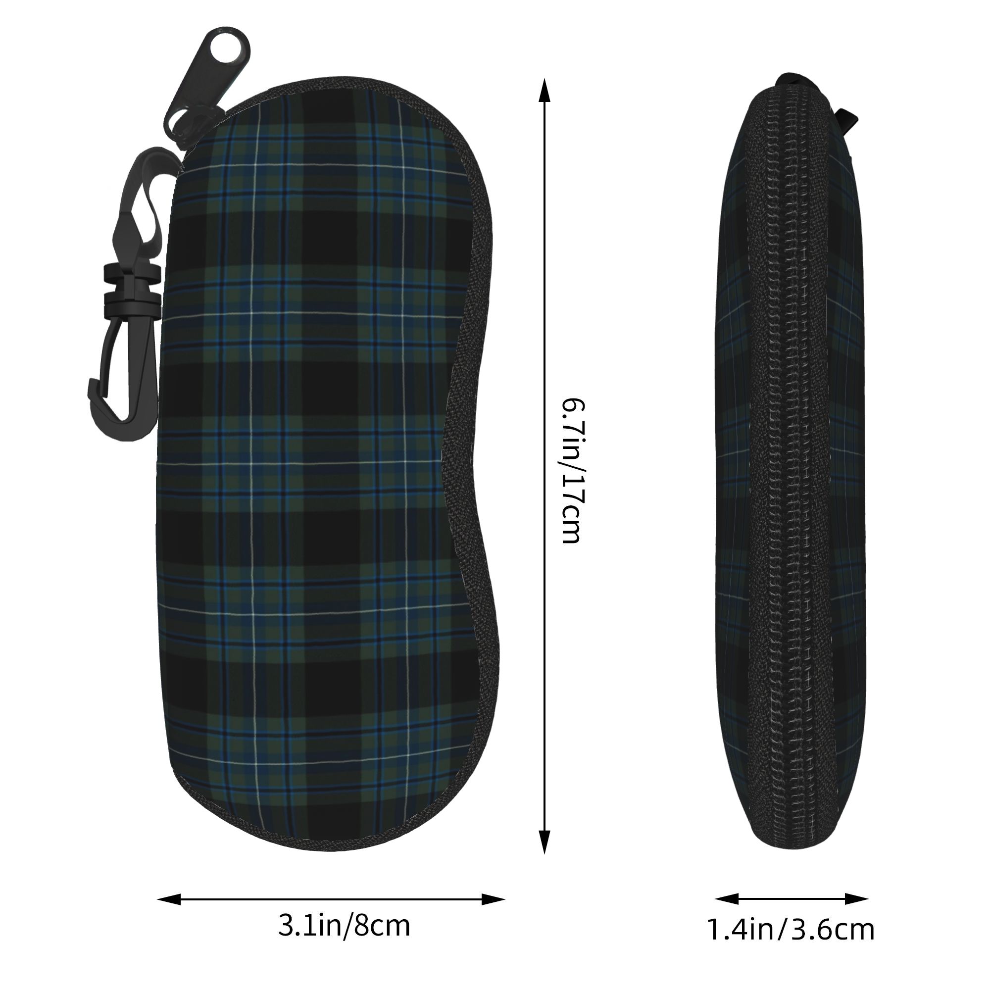 حافظة نظارات صفراء بنقشة التار - مراجعة Travel Accessories Pouch For Men وسعره