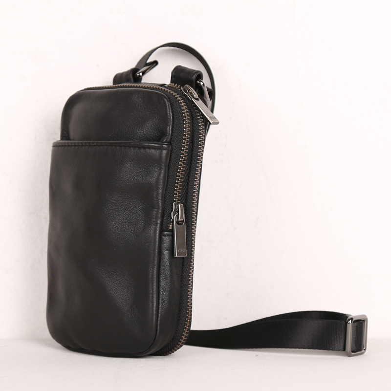 حقيبة صدر صغيرة من الجلد الطبي - مراجعة Travel Accessories Luxury وسعره