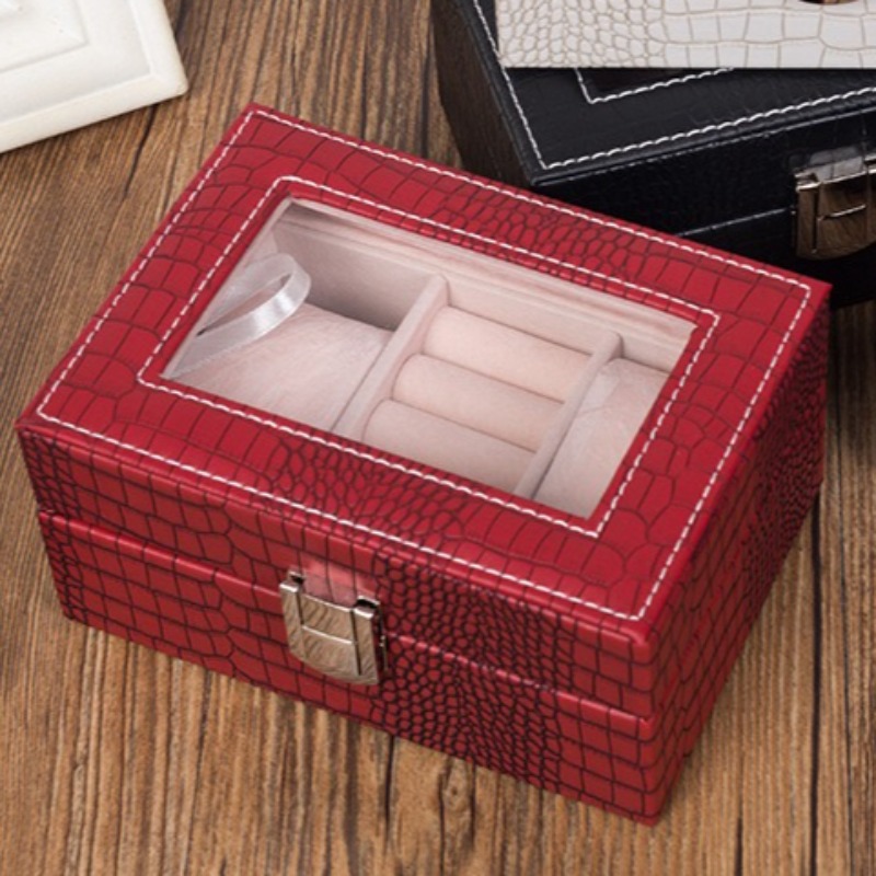 صندوق تخزين المجوهرات الجلدية، - مراجعة Travel Jewellery & Accessories Organiser وسعره