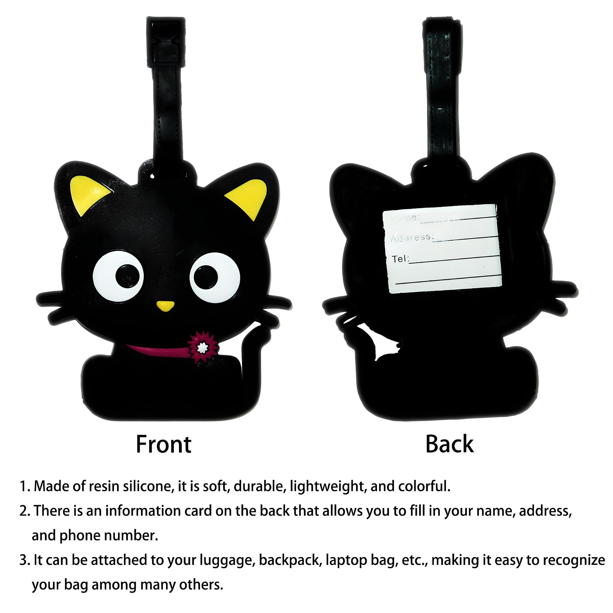 بطاقة تعريف أمتعة السفر بتصميم - مراجعة Travel Accessories Must Have وسعره
