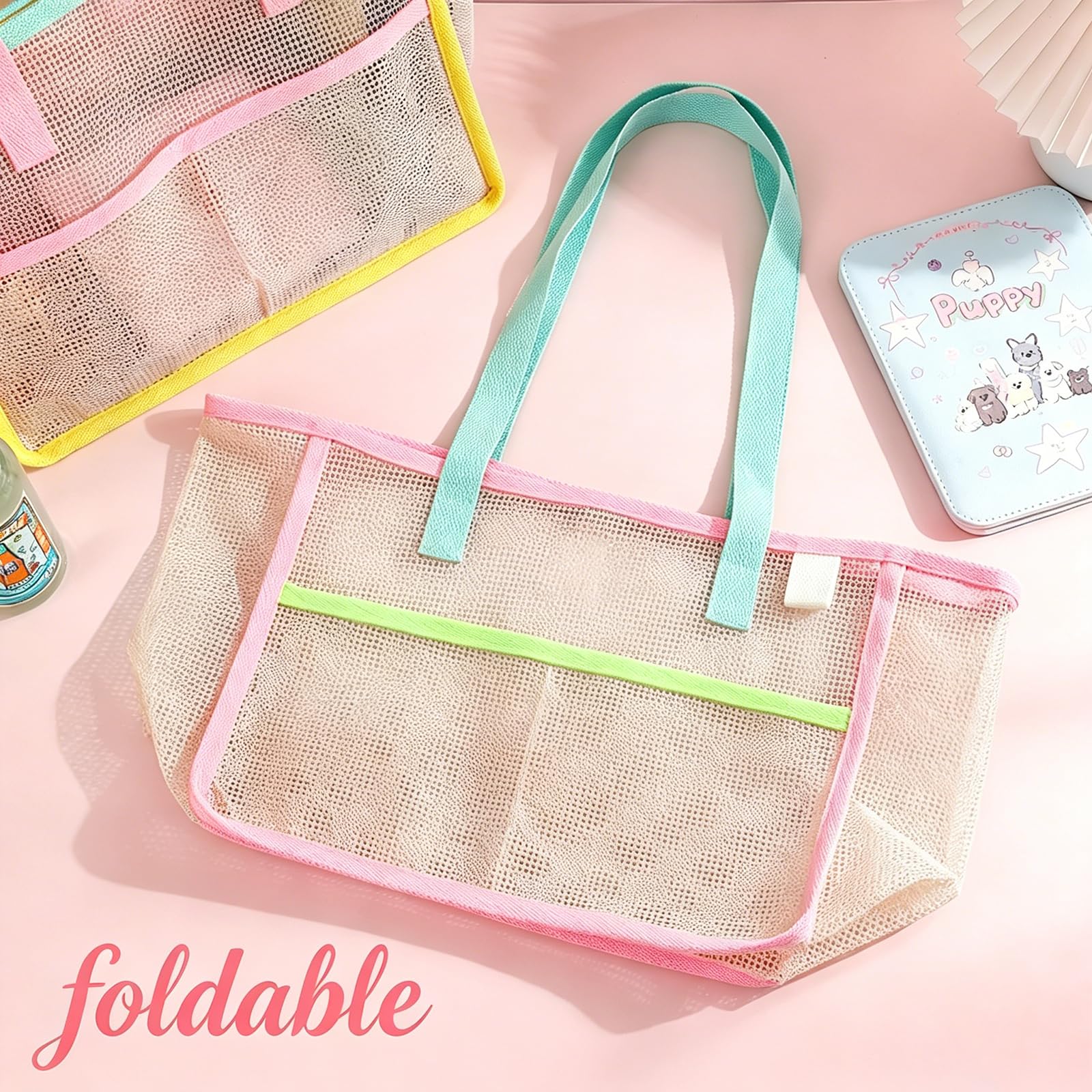 حقائب شاطئ نسائية ملونة قابلة  - مراجعة Travel Accessories Must Have وسعره
