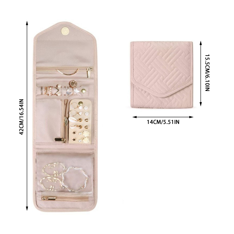 لفة مجوهرات قابلة للطي، منظم م - مراجعة Travel Jewellery & Accessories Organiser وسعره