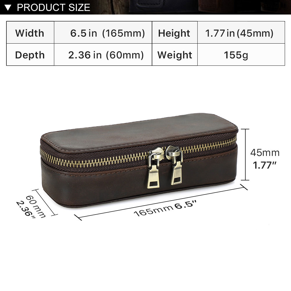 صندوق تخزين محمول من الجلد الط - مراجعة Travel Jewellery & Accessories Organiser وسعره