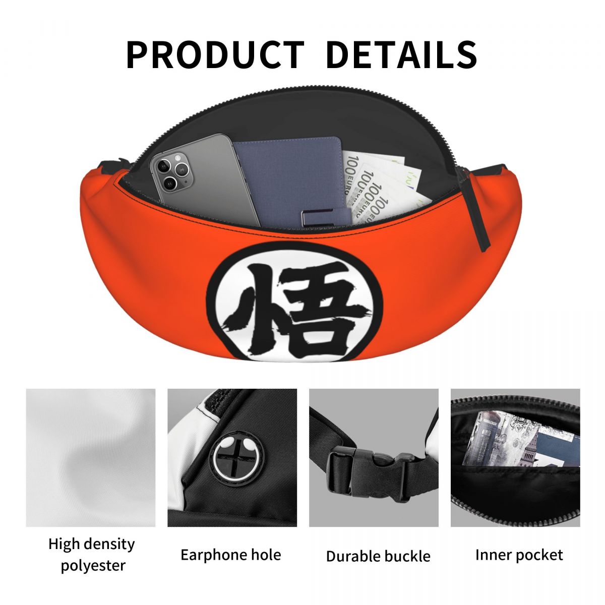 حقيبة خصر كرتونية مخصصة على شك - مراجعة Travel Accessories Pouch For Men وسعره