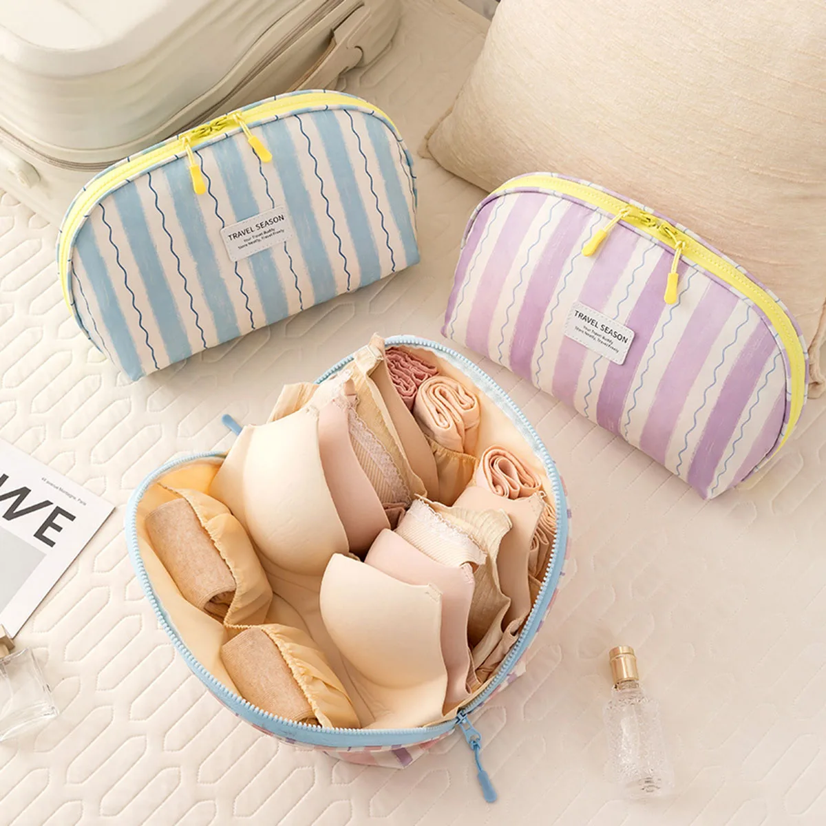 حقيبة تخزين الملابس الداخلية،  - مراجعة Travel Accessories Must Have وسعره