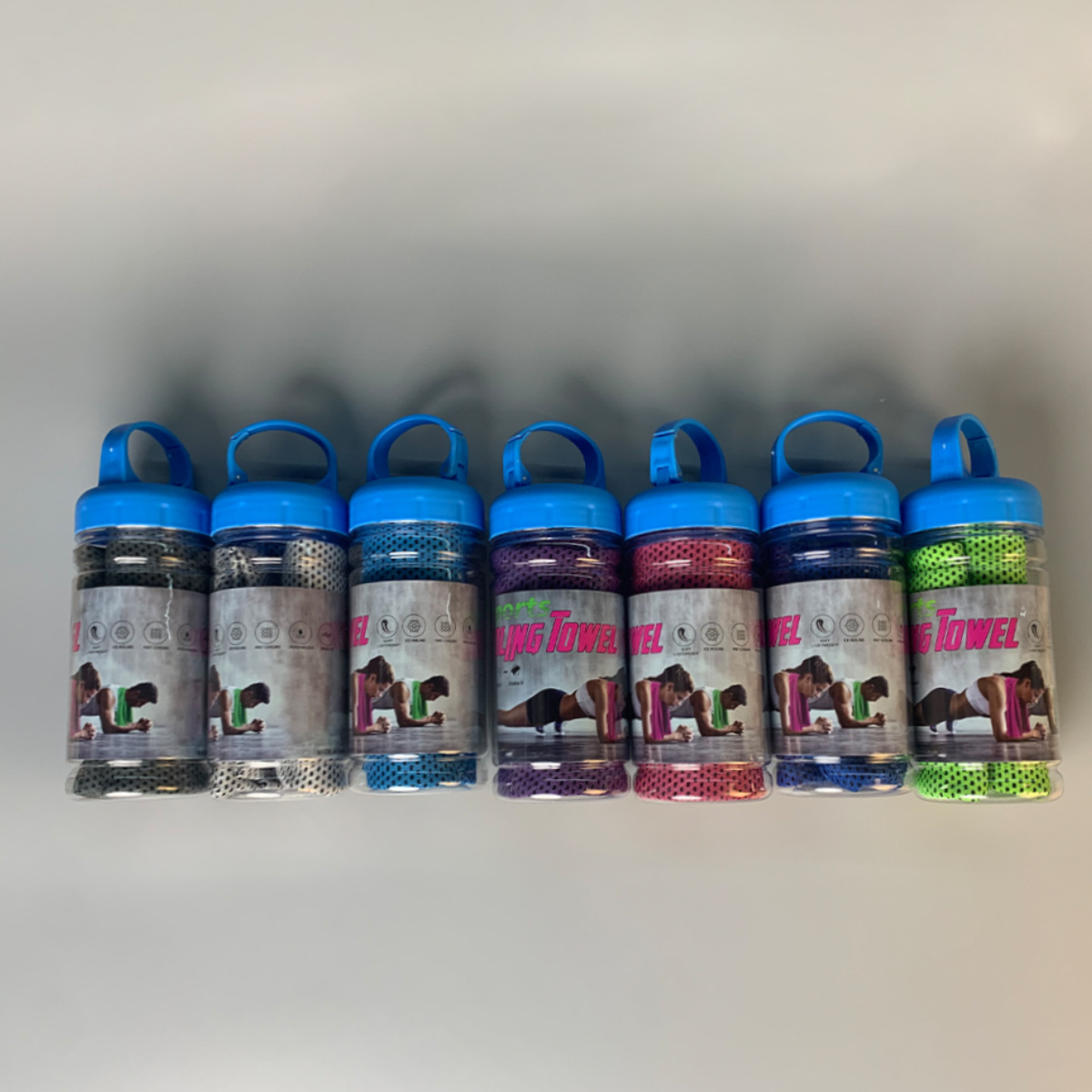 منشفة تبريد مع زجاجة محمولة سر - مراجعة Travel Towel Quick Dry وسعره