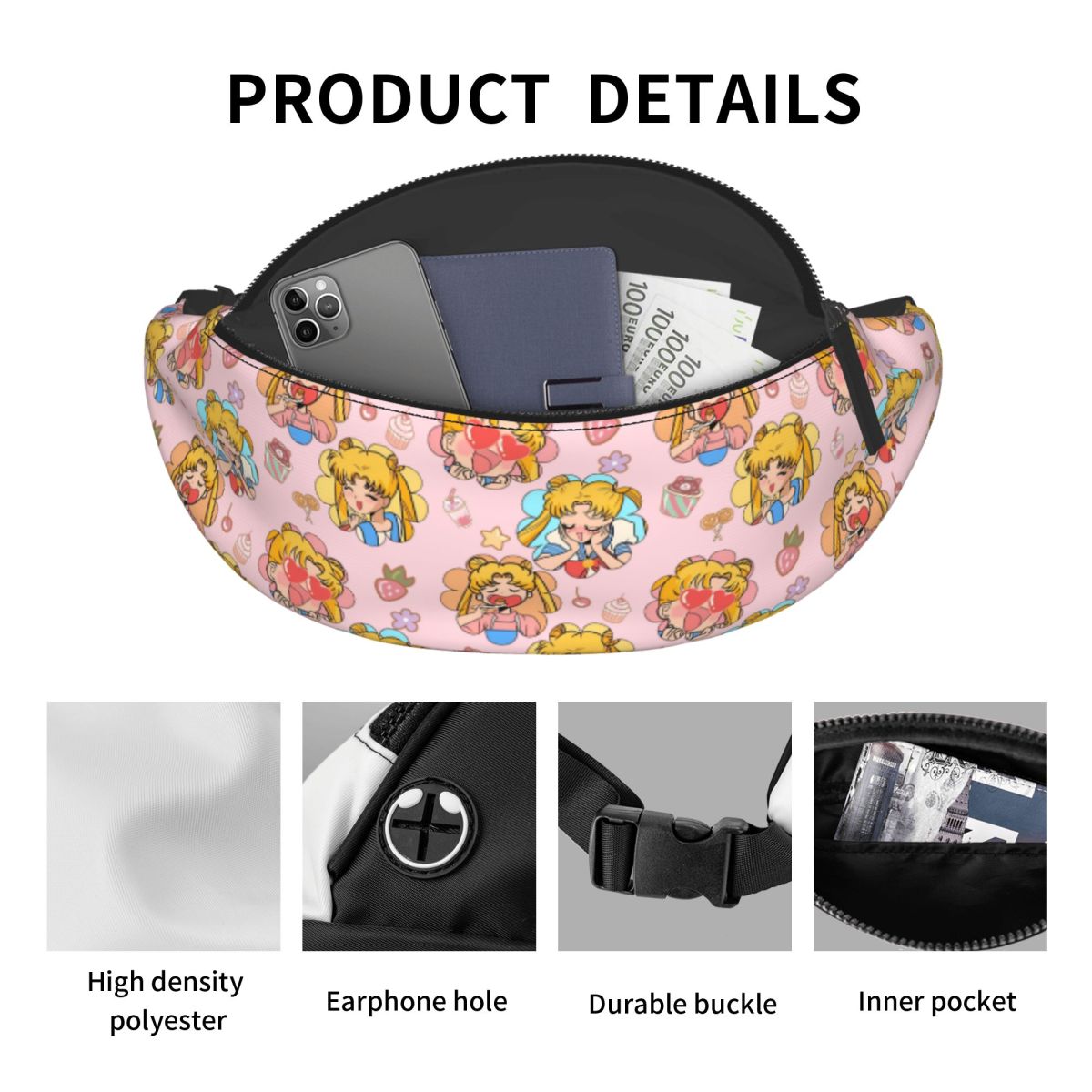 حقيبة خصر مخصصة على طراز S-Sai - مراجعة Travel Accessories Pouch For Men وسعره