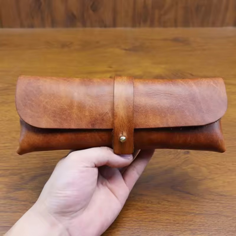 حقيبة جلدية عتيقة لتخزين غليون - مراجعة Travel Accessories Pouch For Men وسعره