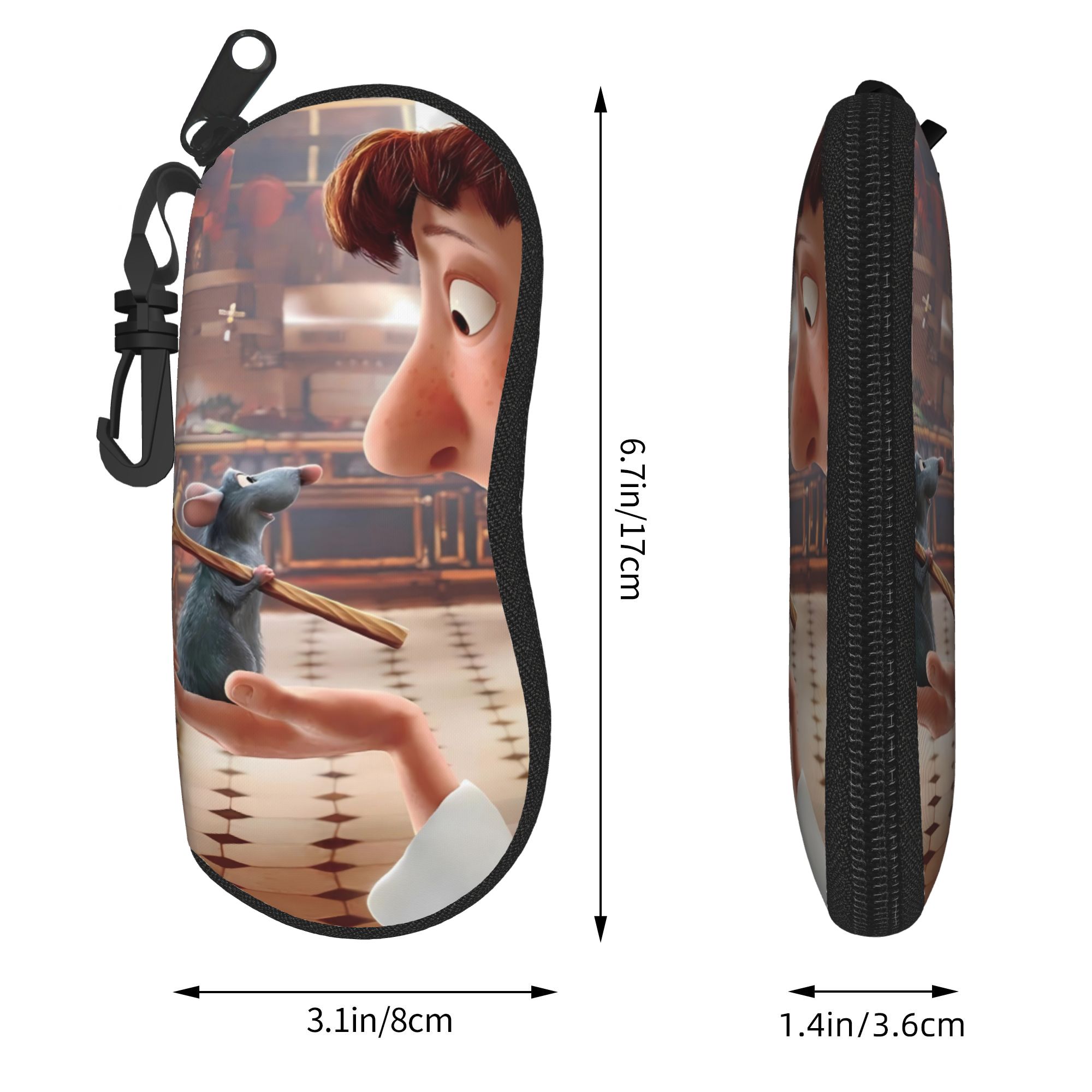 حافظة نظارات لطيفة بتصميم راتا - مراجعة Travel Accessories Pouch For Men وسعره