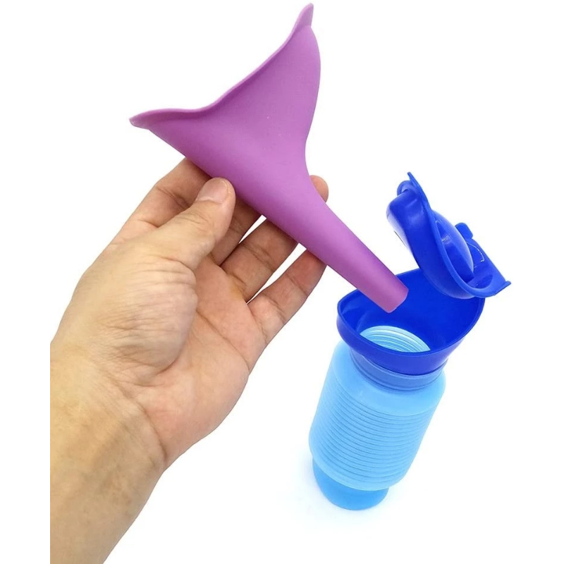 المحمولة الدائمة تبول زجاجة لل - مراجعة Travel Accessories For Kids وسعره