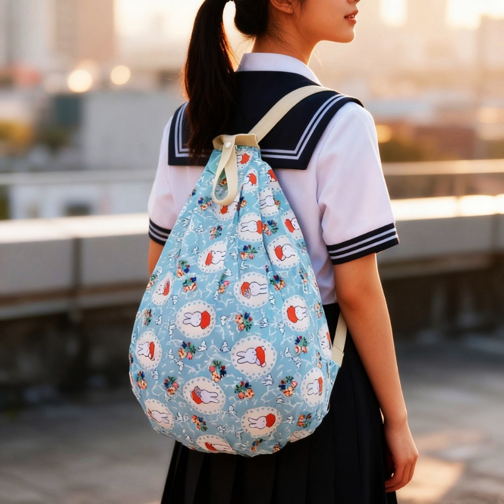 حقيبة تسوق لطيفة قابلة للطي وص - مراجعة Travel Accessories For Japan Trip وسعره
